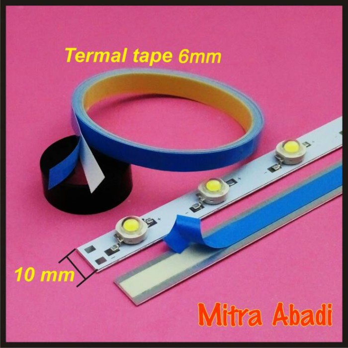 

kertas- thermal tape 2 meter x 6 mm -kertas.