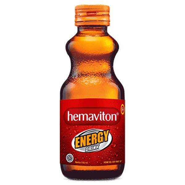 

Hemaviton Minuman Energy Drink Botol Kaca -150ml