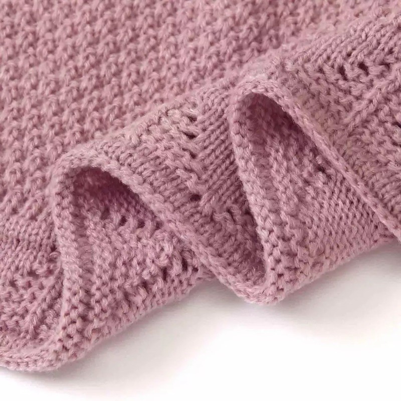 Heirloom knit blanket