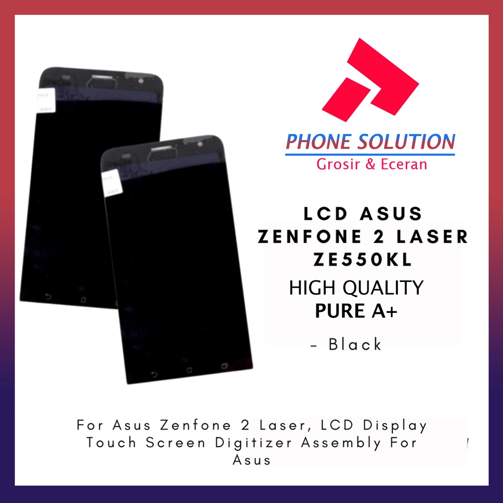 LCD Asus Zenfone 2 Laser ZE550KL Fullset Touchscreen // Supplier LCD Asus Zenfone 2 - Garansi 1 Bulan