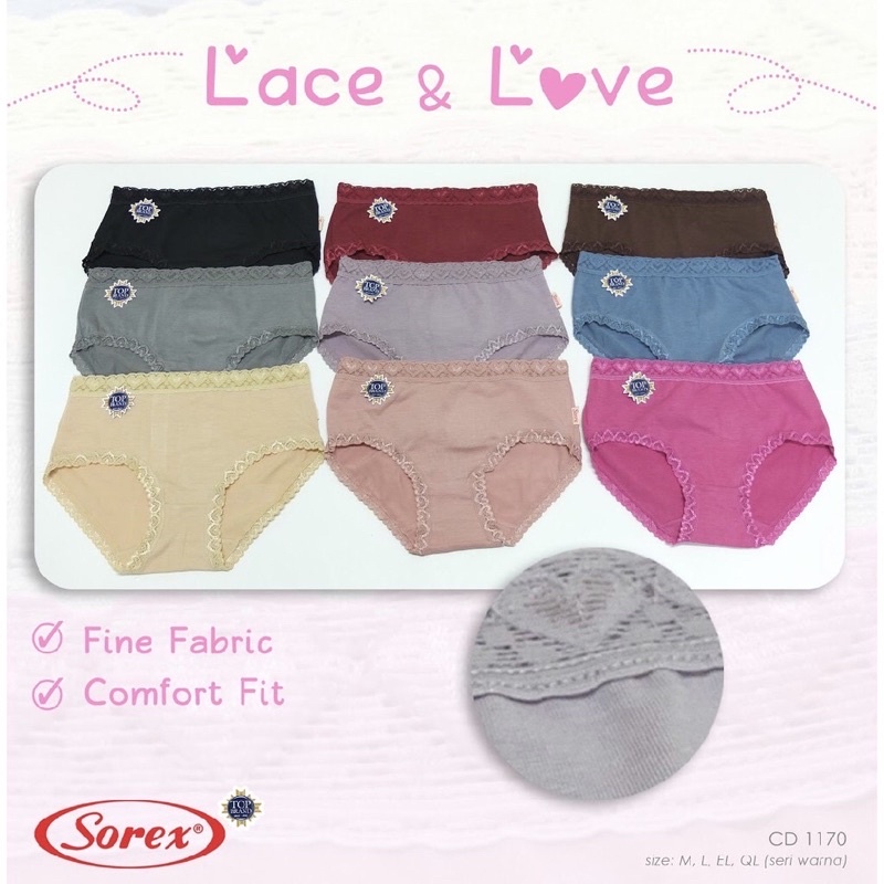 CELANA DALAM SOREX MURAH 1239 SUPER SOFT /1258/ 1170-1170