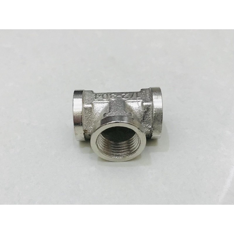 Nepel T Drat Dalam Nepel 1/2” 1/2 Inch Tee Drat Dalam Stainless 304 SS