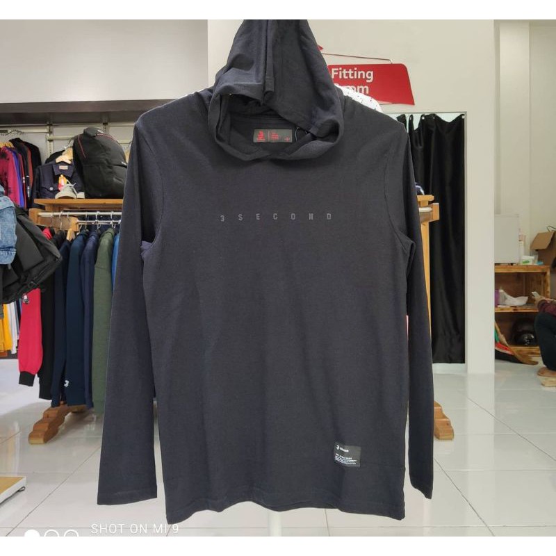 Kaos Hoodie 3SECOND Original