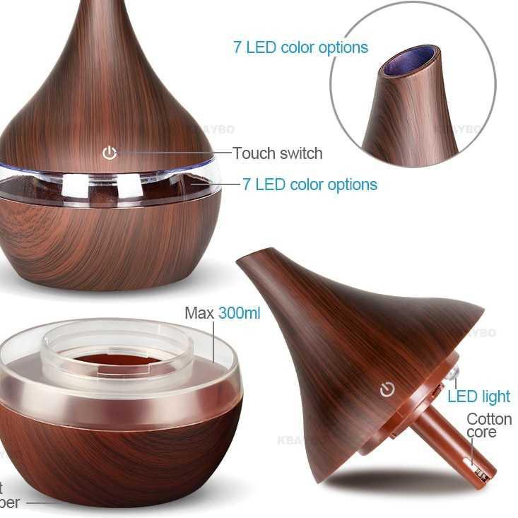 ✹ Pengharum Ruangan Humidifier Diffuser Aromatherapy Pewangi Ruangan Kamar Tidur Uap Aromaterapi C42
