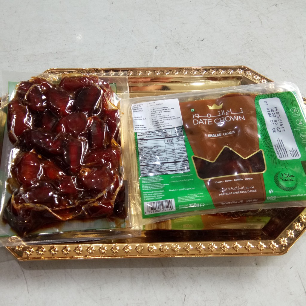 

Kurma Press Khalas 250 Gram