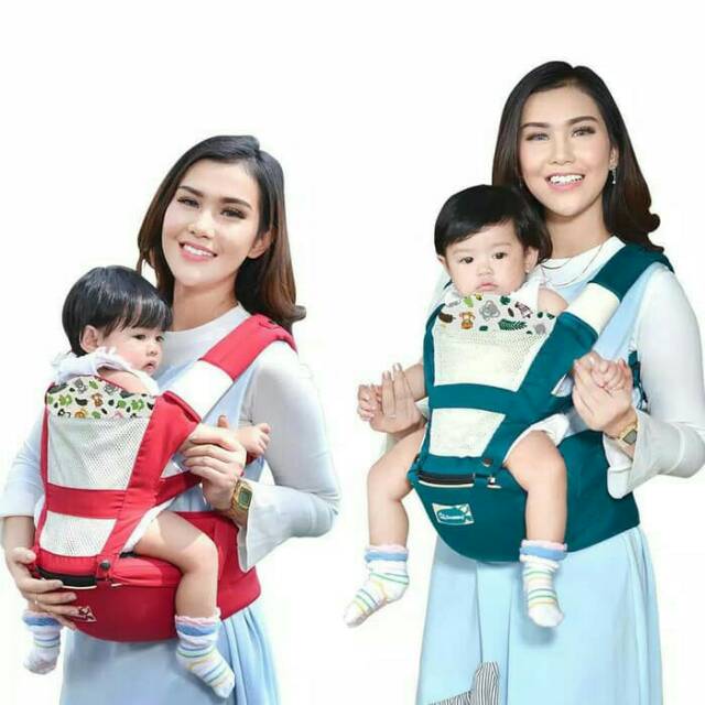 Gendongan hipseat snobby zoo series gendongan duduk bayi hip seat