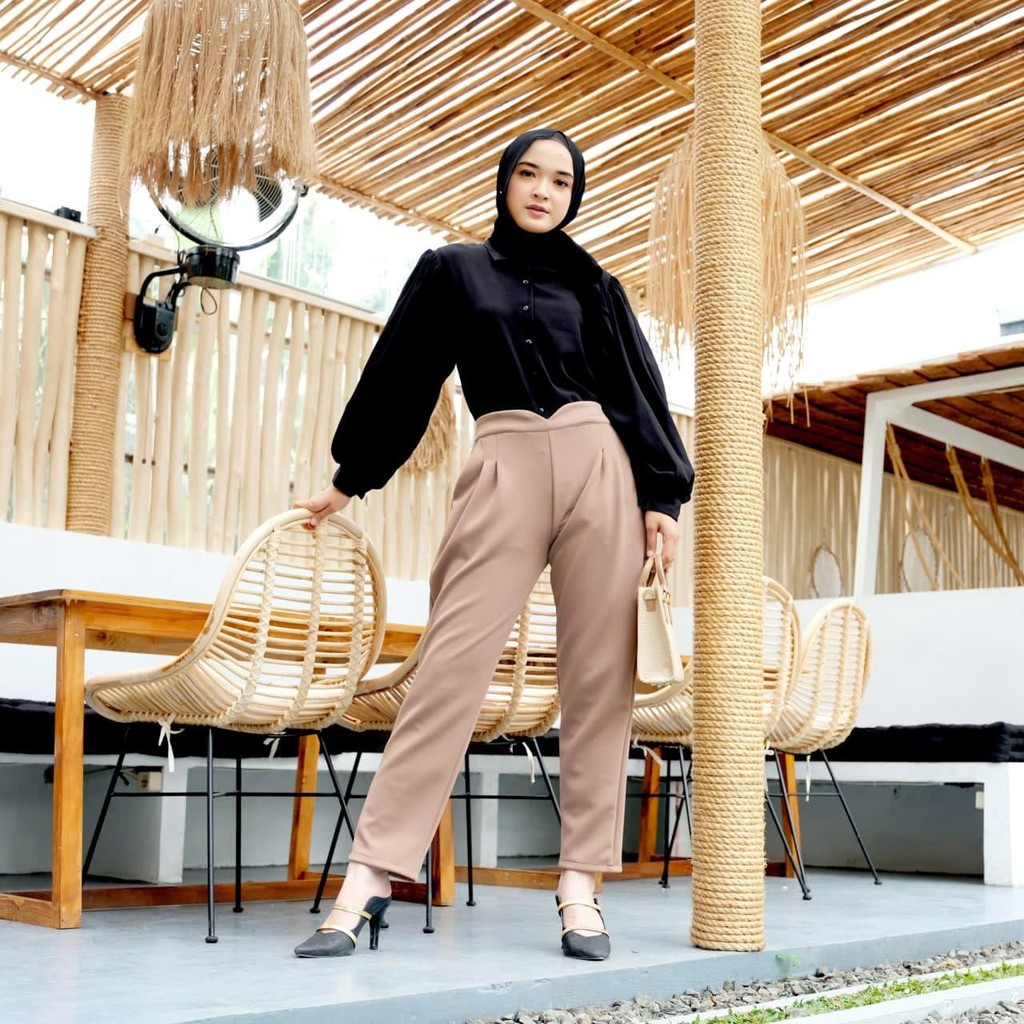 AGATHA PANTS / CELANA SCUBA / CELANA KERJA