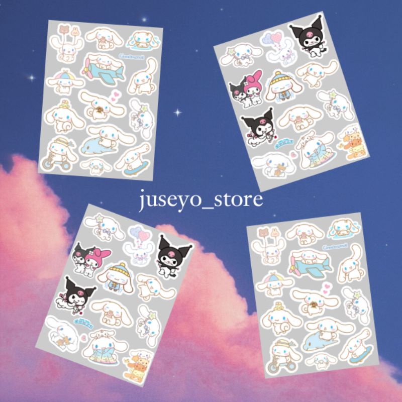 

1 lembar Sanrio cinnamolroll stiker sticker