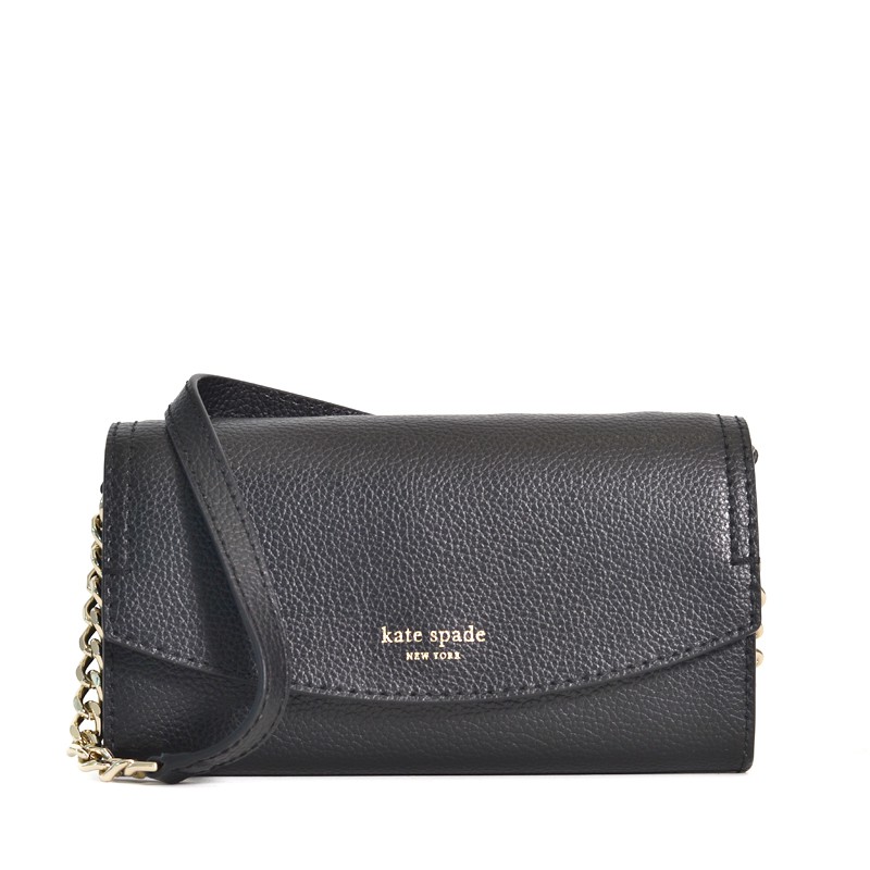 Kate Spade Eva Wallet On Chain Black