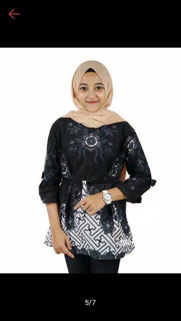 Atasan Batik Dolby Dolbi Dobby Doby Tenun Sutra Tulis Halus Katun Atbm Baron ,sarombit Atasan