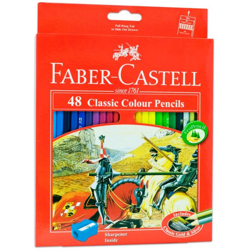 

pensil warna faber castel klasik isi 48