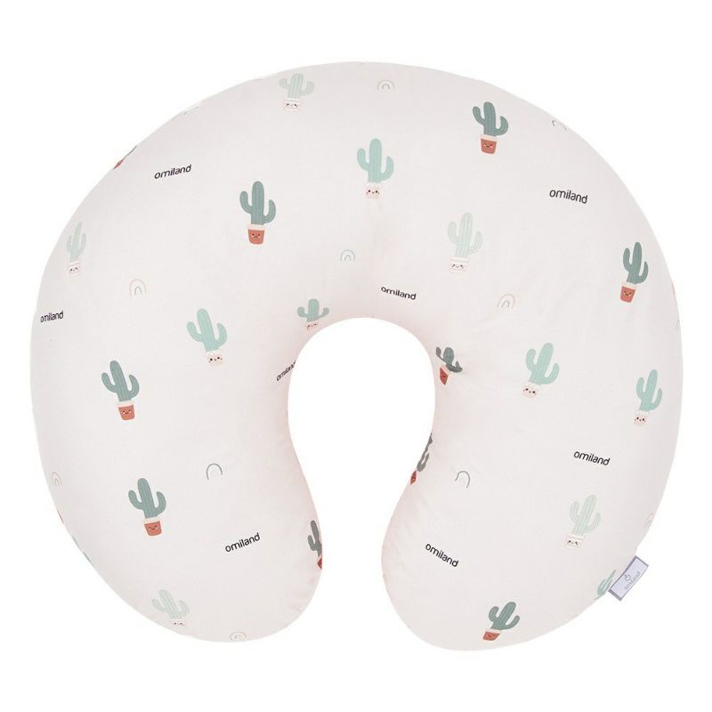 Omiland Bantal Ibu Menyusui Bulat + Bantal Lengan Kaktus Series – OB31221OB31222