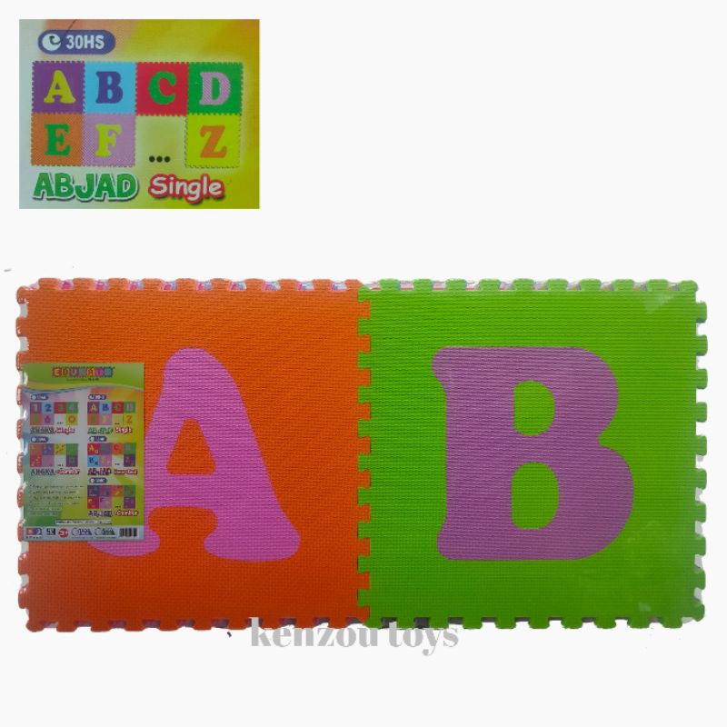 Evamat Puzzle Mat A-Z Gambar