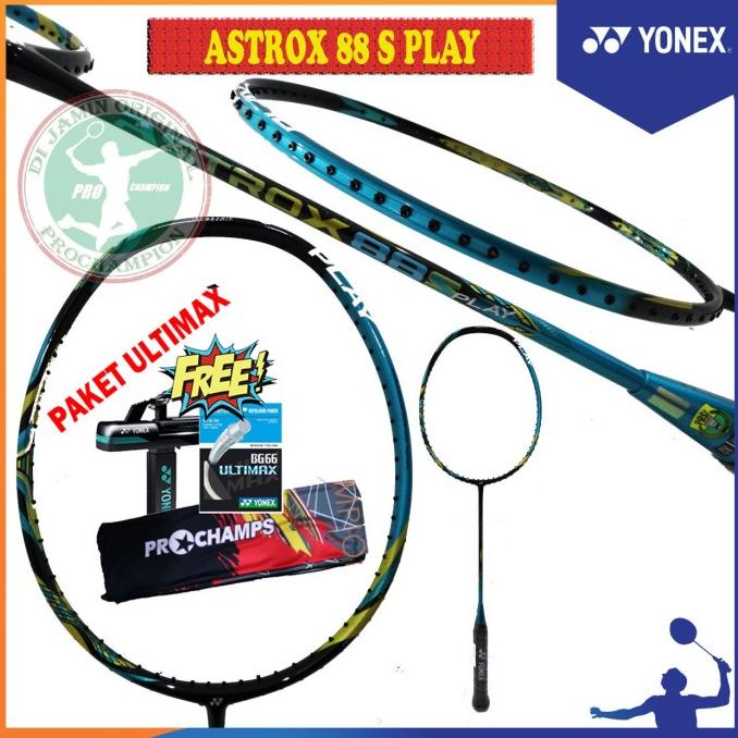 YONEX ASTROX 88S PLAY / 88 S PLAY / AS88S-PL RAKET BADMINTON ORIGINAL
