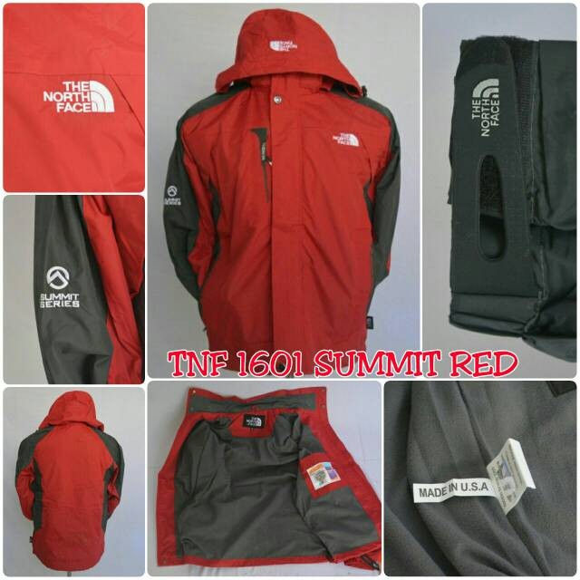 JUAL TNF 1601 SUMMIT SERIES JAKET GUNUNG / OUTDOOR TERBARU