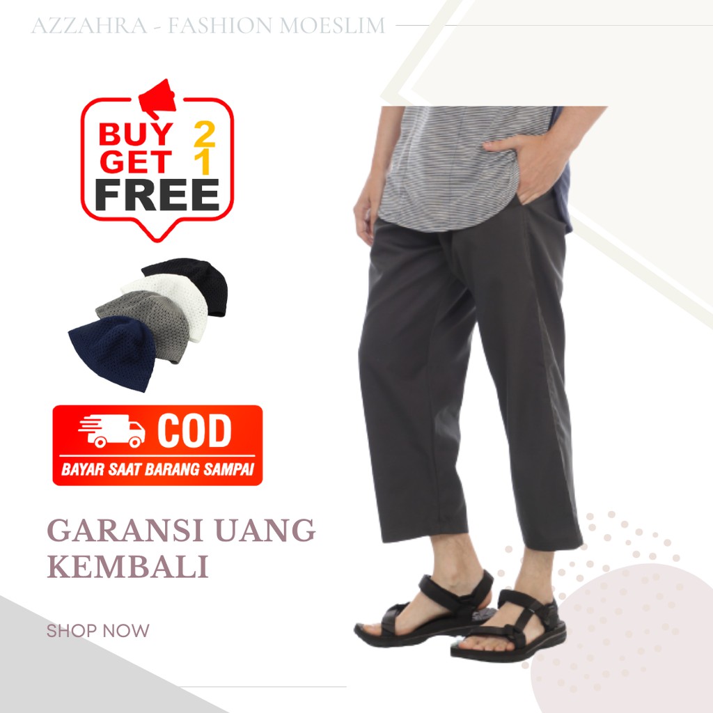 Celana Sirwal Termurah/Sirwal Teuku Wisnu/Celana Sunnah Laa Issbal