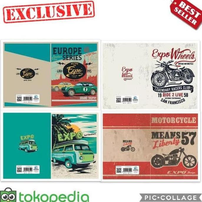 

Best Seller Buku Tulis Expo 42 Lembar Locomotif Campus - Murah Sd Smp Teresale95