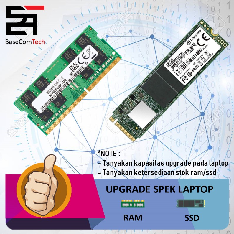 UPGRADE SPEK LAPTOP