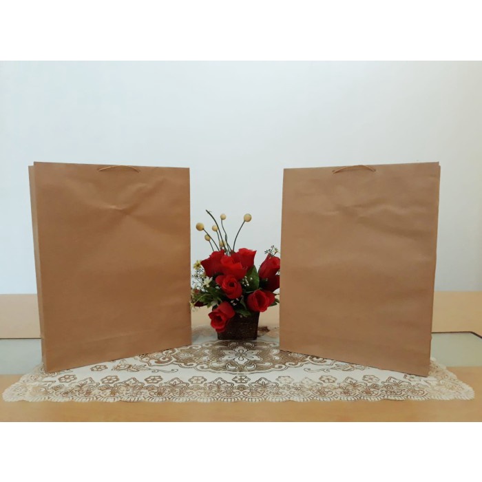 

SALE Paper bag Jumbo Besar / Paper bag Batik Jumbo / Paperbag Polos Jumbo - Polos jumbo