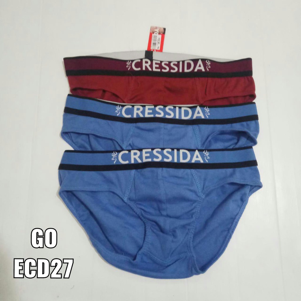 gof ECD.27 CRESSIDA CELANA DALAM PRIA Pakaian Dalam Cowok Cressida Underwear Original (1 pcs)