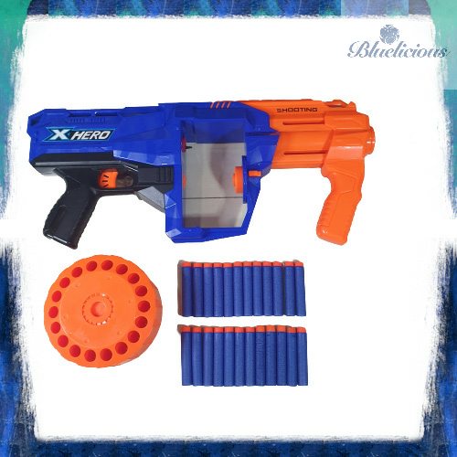 Nerf Thunderbolt Fire - X-hero - Gatling gun