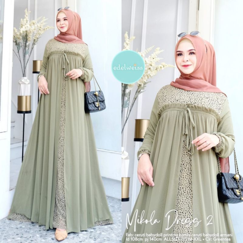 MIKOLA DRESS 1//MIKOLA DRESS 2 EDELWEISS