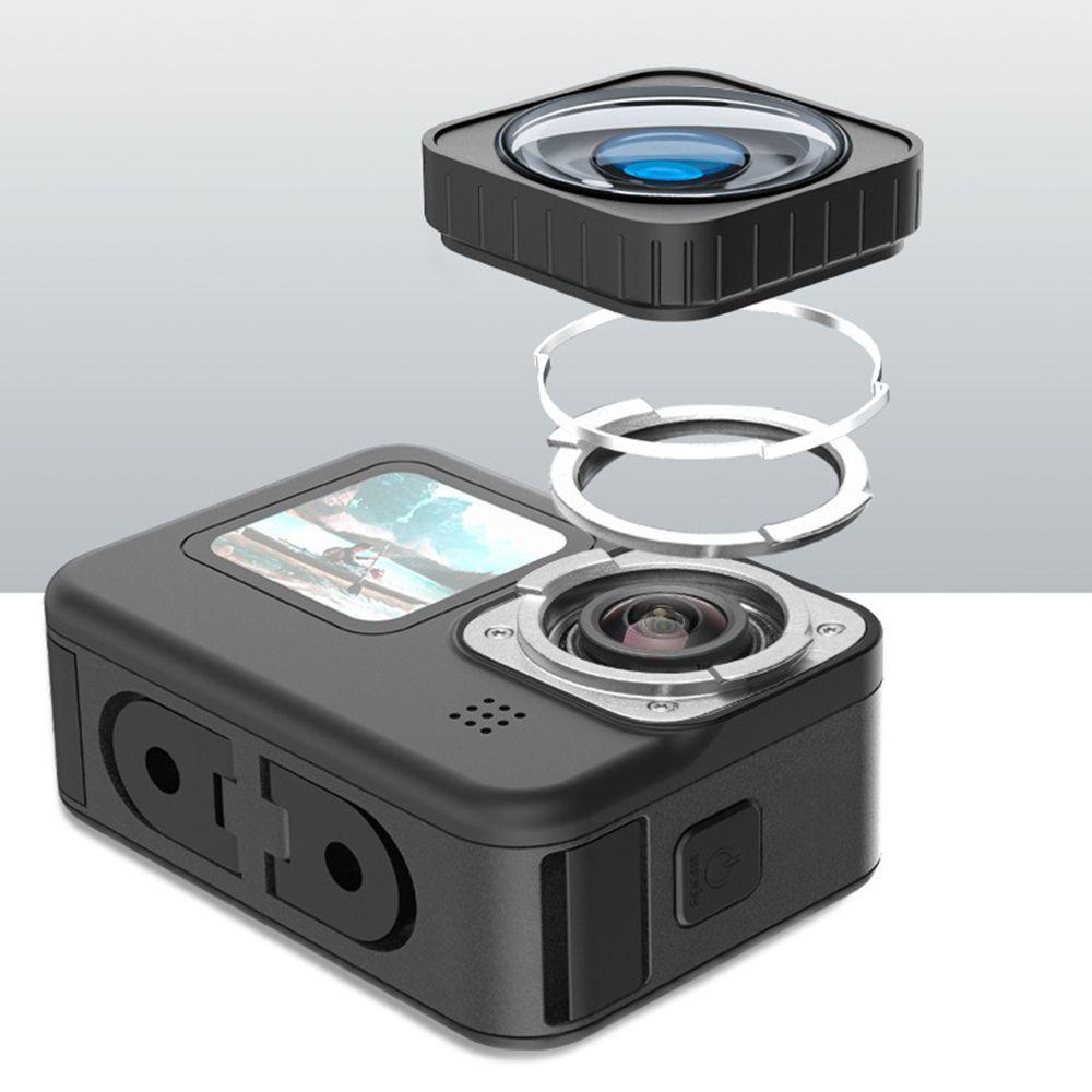 POPULAR Populer Untuk Gopro hero9 /10 Max Meningkatkan 155derajat Kamera Gimbal Sudut Ultra Lebar