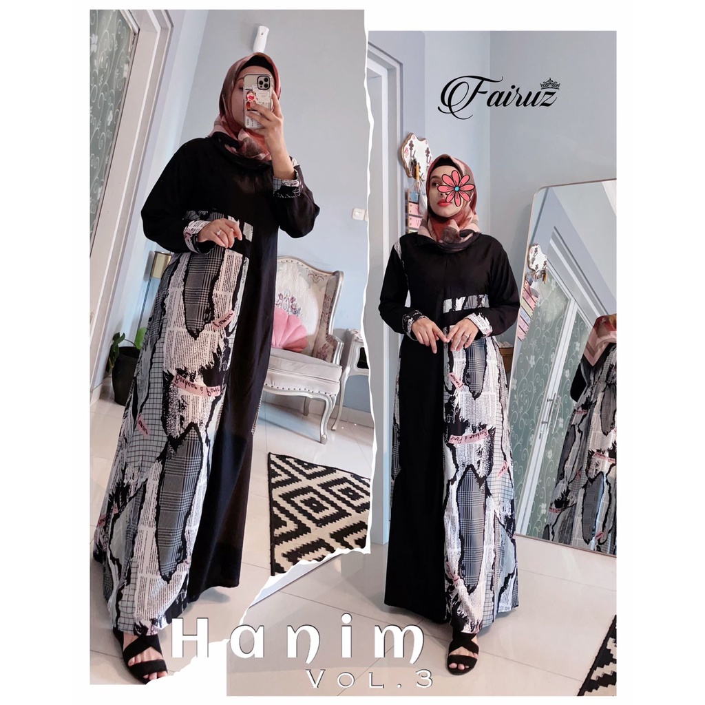 Daster Arab Cantik fairuz Hanim / dress arab fairuz / daster cantik / daster murah