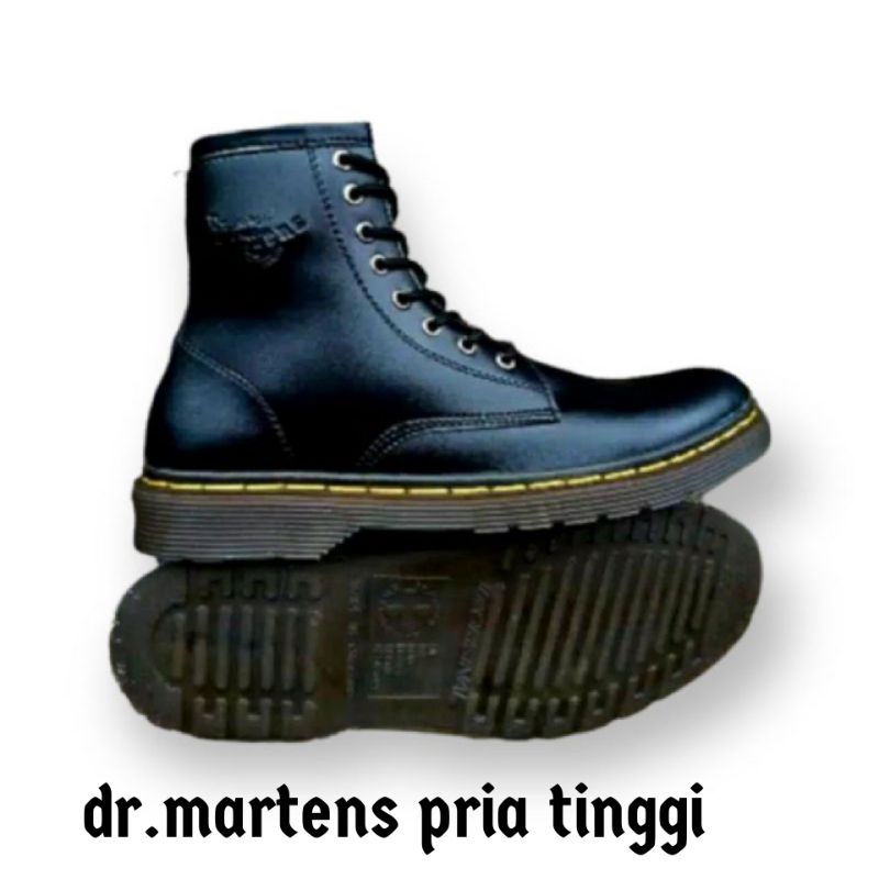 SEPATU DOKMART TINGGI 8 HOLE LOW BOOTS  DR.MARTENS PRIA HADE UK 38-45