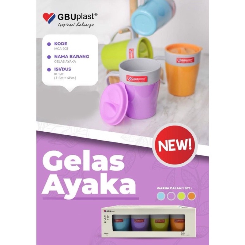 MUG AYAKA GBU PLAST
