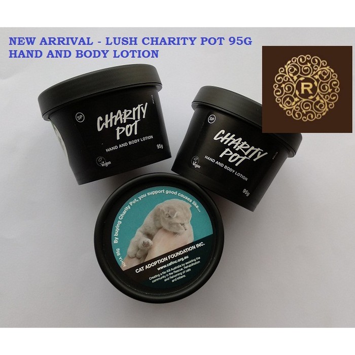 Lush Charity Pot Hand and Body Lotion 95g Kulit Kering
