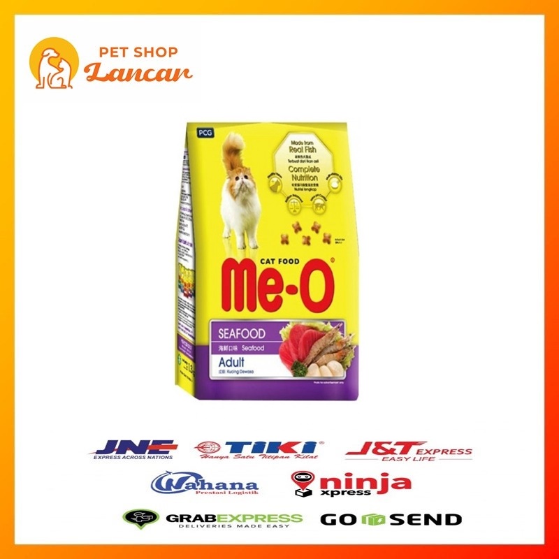 Me-O MeO SEAFOOD ADULT 1.2kg makanan kucing