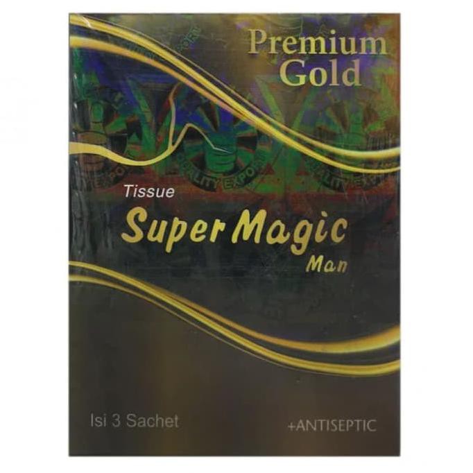 TISSUE MAGIC PREMIUM GOLD ISI 3 PCS - SUPER MAGIC