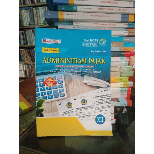 Buku Siswa Administrasi Pajak SMK kelas 12 Mediatama