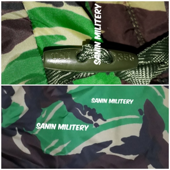 SKD  sleeping bag loreng jatah TNI / sleeping bag TNI / sleeping bag