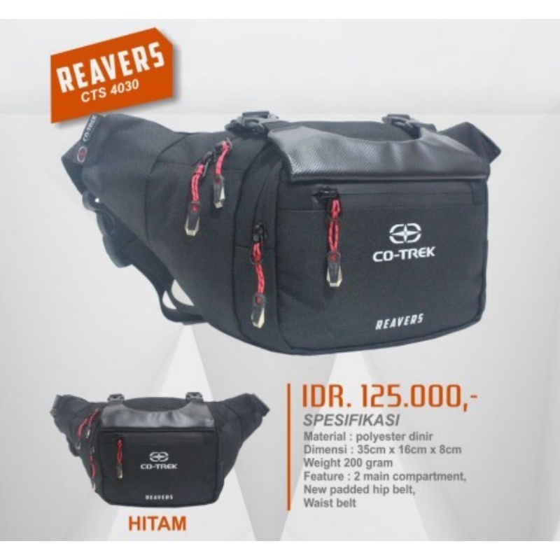 Waistbag Tas Selempang Co-Trek Reverse