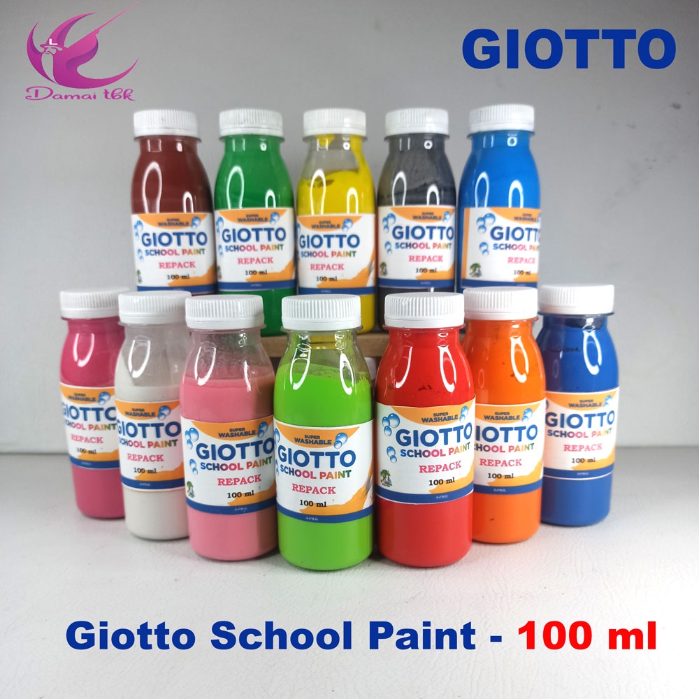 

Giotto school paint cat lukis anak giotto SUPER WASHABLE 100ML
