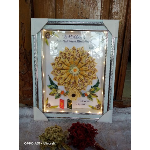 1 HARI JADI Mahar Pernikahan Mahar Unik ukuran 30x40 cm-5