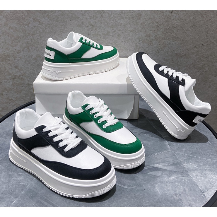 Favorite &quot;FREE BOX&quot; Sepatu Wanita Sneakers Korea Import High Quality 9161