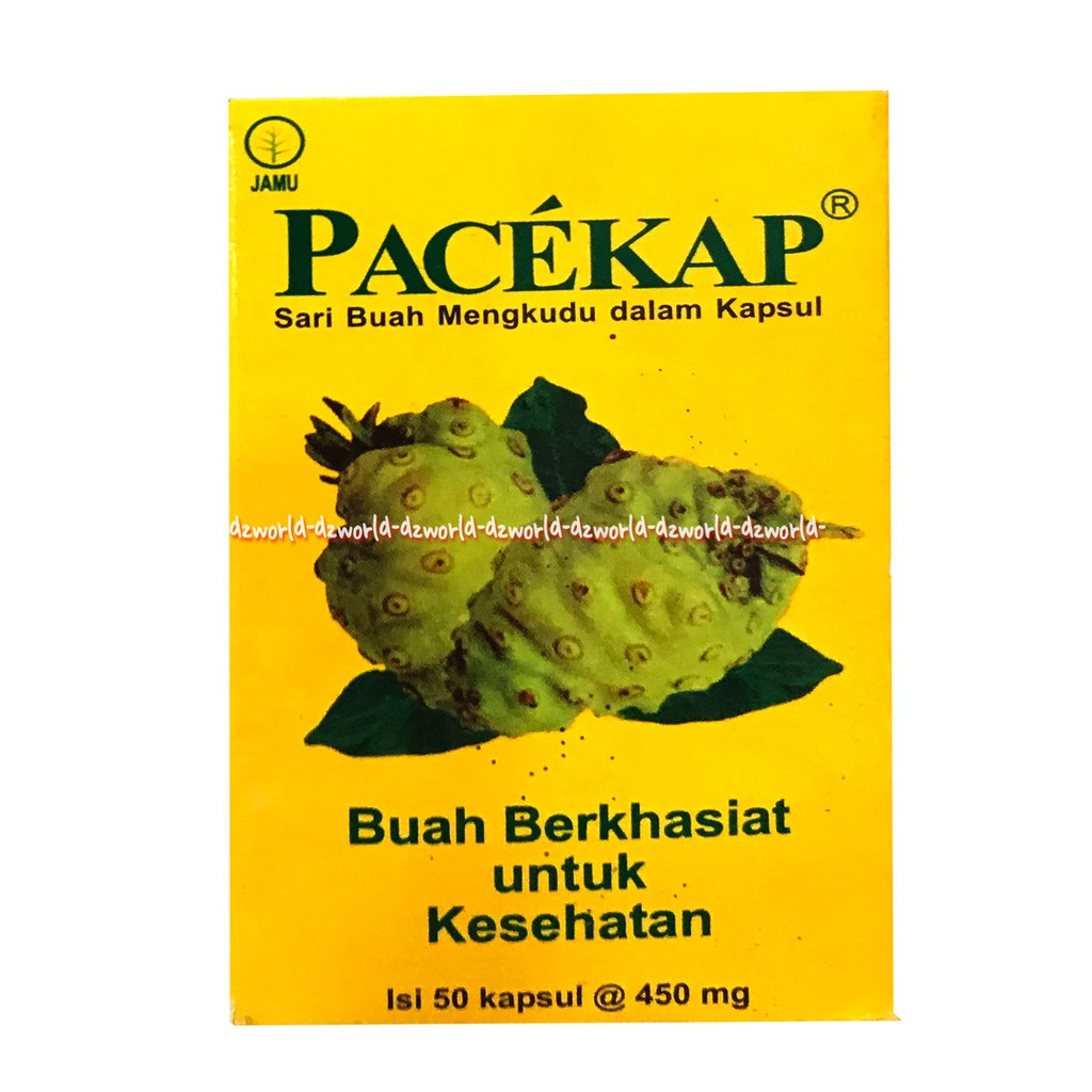 Pacekap Mengkudu 50kapsul Kapsul Obat Herbal Untuk Tensi Darah Tinggi Pancekap