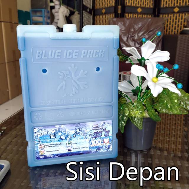 Ice Pack Sedang Icepack Medium Blue Ice Pack Pengganti Dry Ice