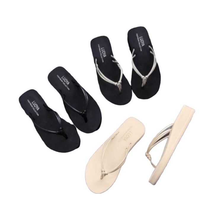 SANDAL WEDGES JEPIT LUOYA WANITA