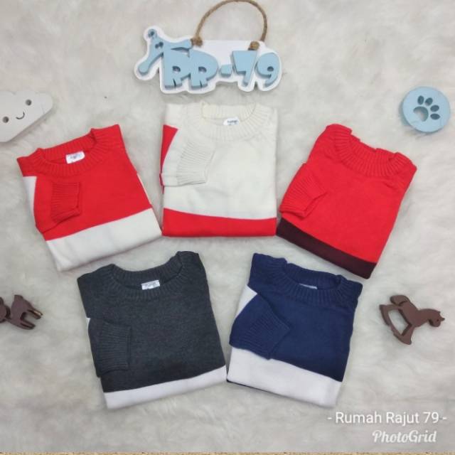 BLASTER Sweater Rajut Anak Baby SOK 208 (Est 1-3 tahun)