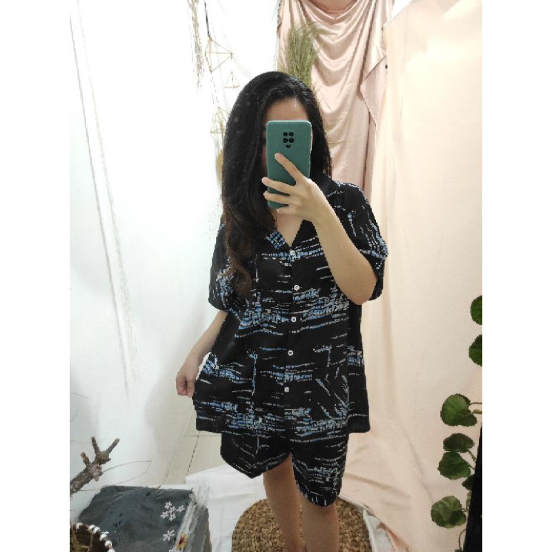 set piyama jumbo | piyama | baju tidur | setelan tidur | baju tidur adem | baju tidur rayon