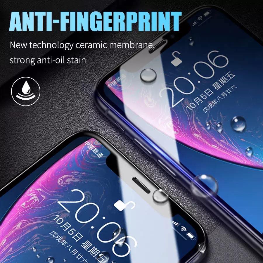 Soft Film Samsung A03S A02 M02 A02s A72 A52 A42 A32 A12 A21s A71 A51 A31 A11 M11 A70 A70s A50 A50s A30 A30s A20 S21FE Explosion Proof Full Cover Soft Ceramic Film Protective Screen Green Flim