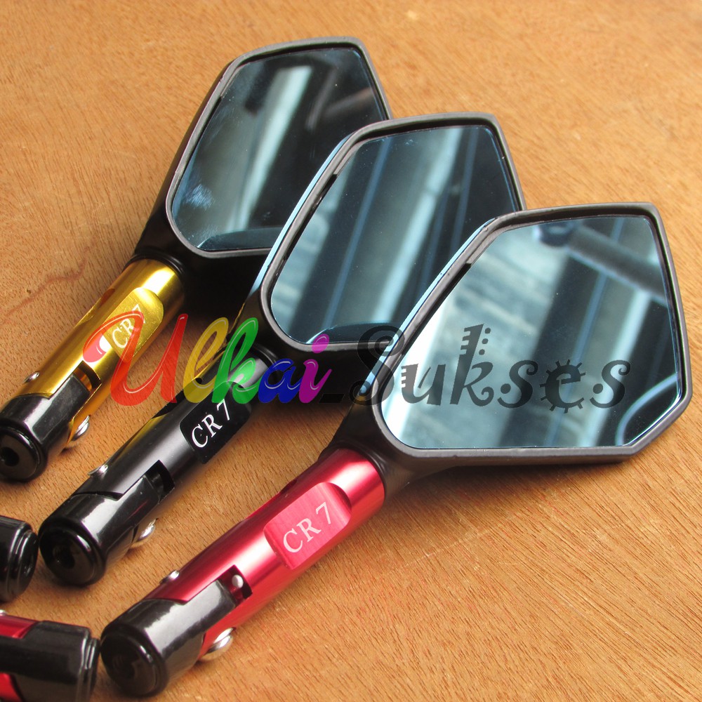 Spion Tomok Motor JM Spion Motor Variasi Aksesoris Spion Motor Tomok CNC 2 tone Rizoma Kaca V4 Universal Spion Modif Murah