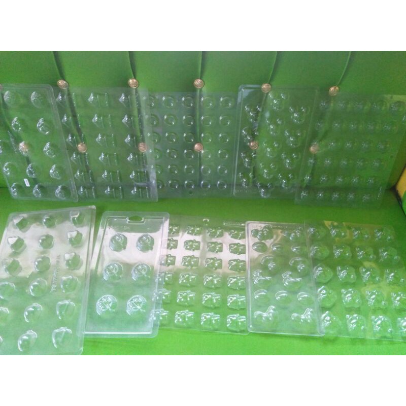 

10 pcz cetakan coklat karakter