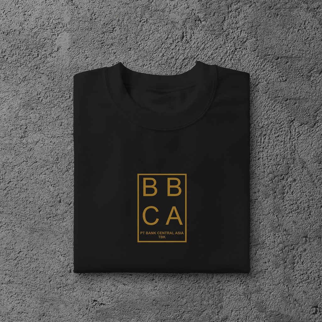 Kaos Investor Trader "BBCA" - Kaos Saham BBCA/Kaos Saham/Kaos emiten/Baju Investor/Baju Trader/Kaos 
