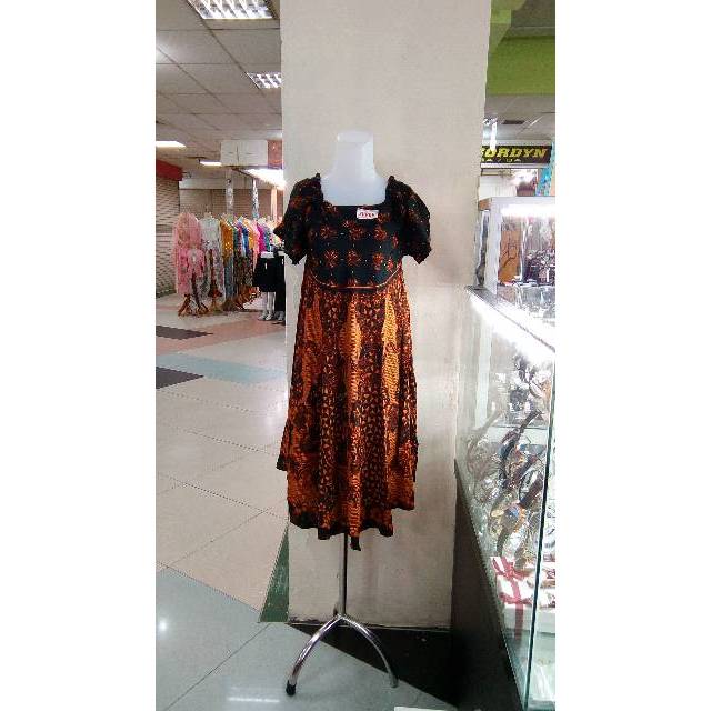 Daster Klok Serut Kencana Ungu