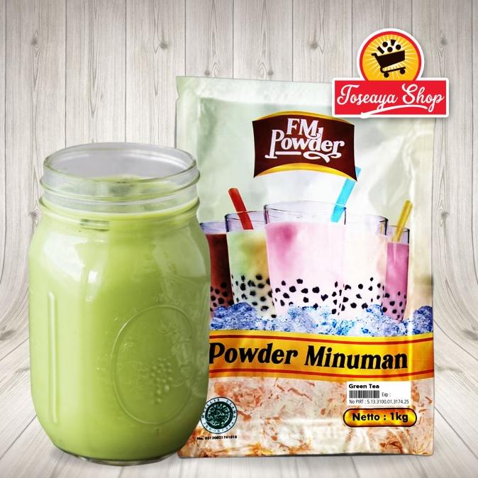 

[COD] Bubuk Minuman Rasa Green Tea 1Kg [COD]